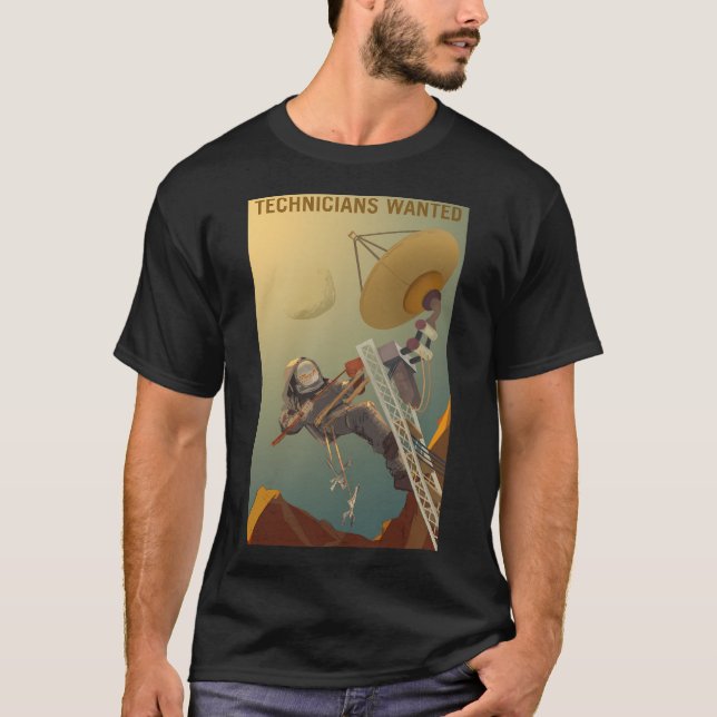 Camiseta Los técnicos querían Terraform Mars (Anverso)
