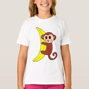 Camiseta Los tee de los monos y los niños bananeros - zapat