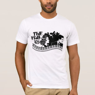 CAMISETA LOS TEES DE LOS T-SHIRTS DE LOS FAB 40'S 1940