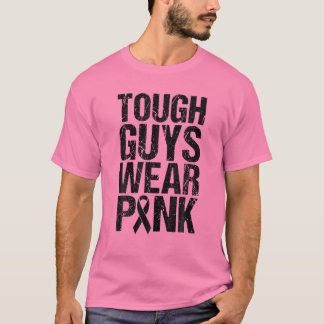 Camiseta Los Tejidos Usan Cáncer De Mama Rosado Sensibiliza