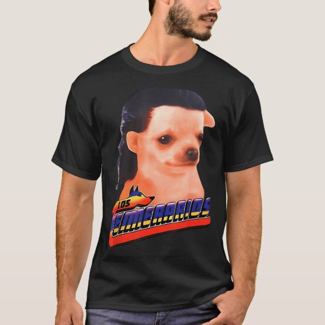 Camiseta Los Temerarios Funny Dog Chihuahua  (Anverso)