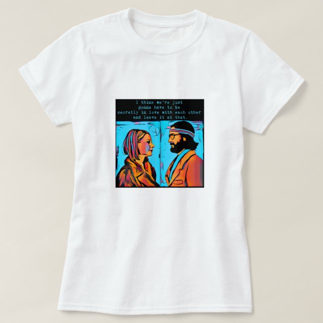 Camiseta Los Tenenbaums reales Margot y Ritchie (Diseño del anverso)