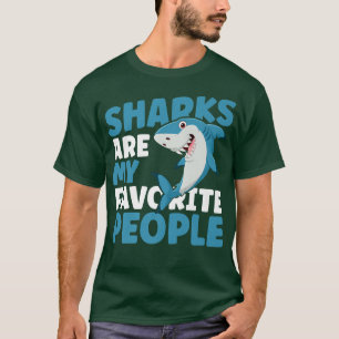 Camiseta Los tiburones amantes de los tiburones son mi pueb