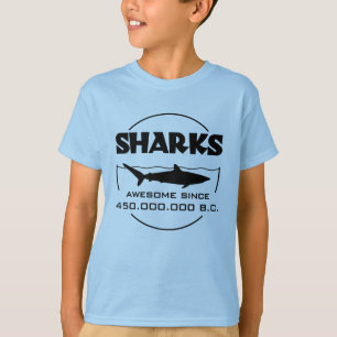 Camiseta Los Tiburones Asombrosos Desde El 450.000.000 A.C.