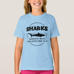 Camiseta Los Tiburones Asombrosos Desde El 450.000.000 A.C.