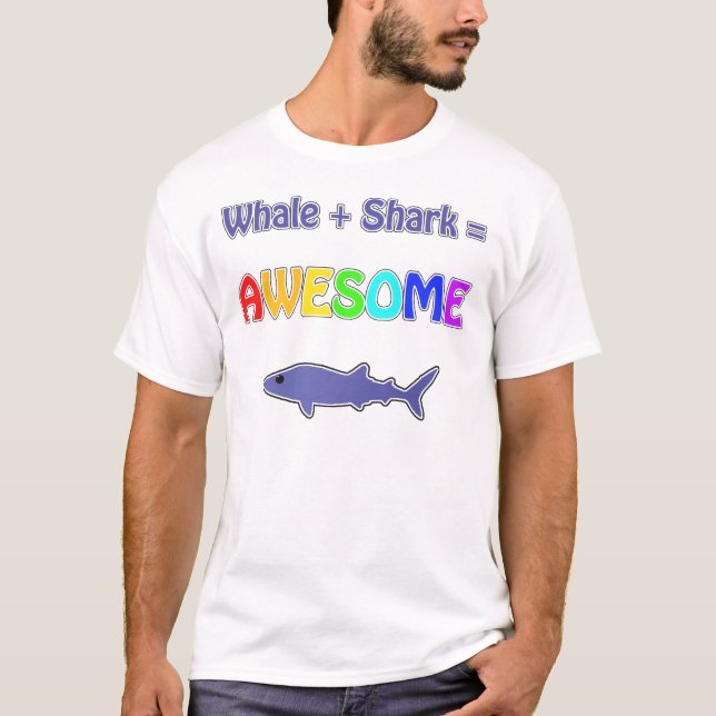 Camiseta Los tiburones ballena son asombrosos (Anverso)