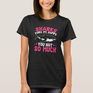 Camiseta Los tiburones de la biología marina del tiburón me