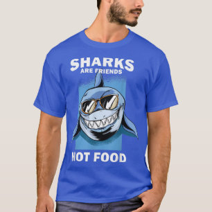 Camiseta Los tiburones graciosos son amigosSalven a los tib