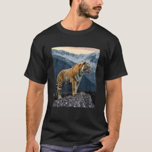 Camiseta Los Tigres Blancos de las Montañas del Ilustracion
