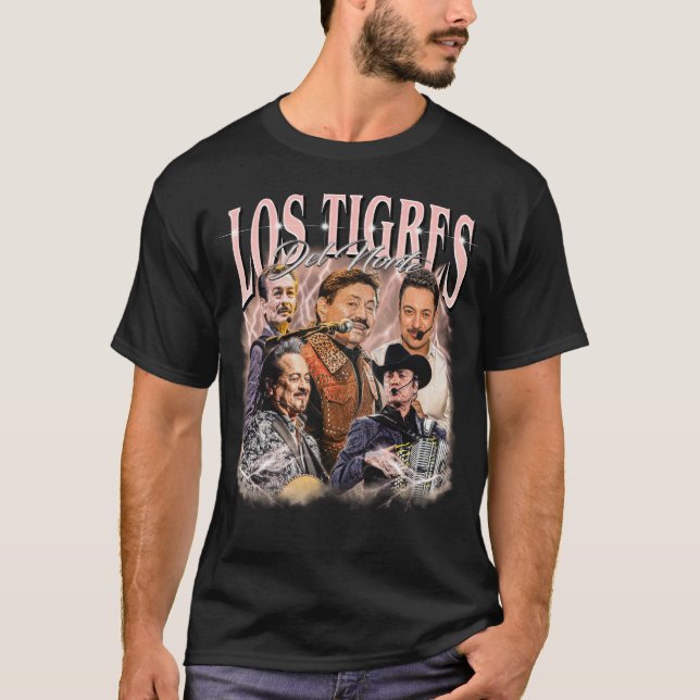 Camiseta Los Tigres del Norte - Mexican band  (Anverso)