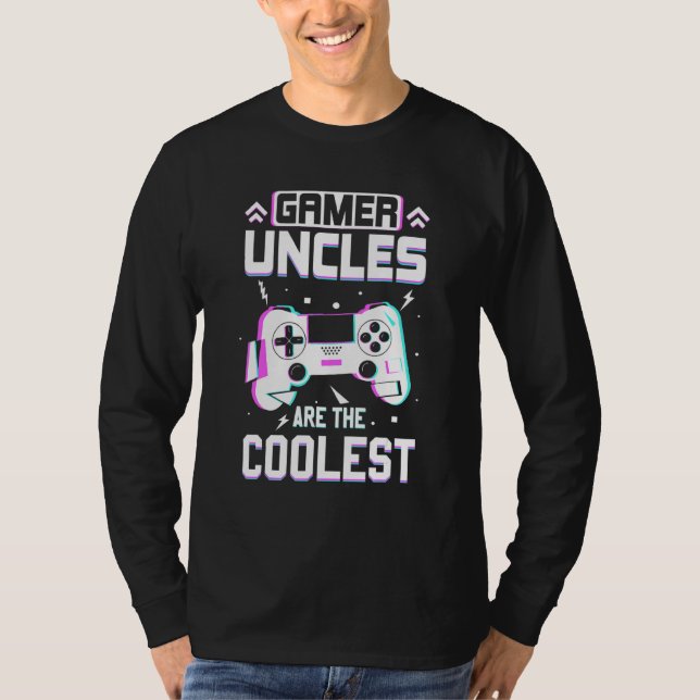 Camiseta Los tíos de juego son los juegos retro más cómodos (Anverso)