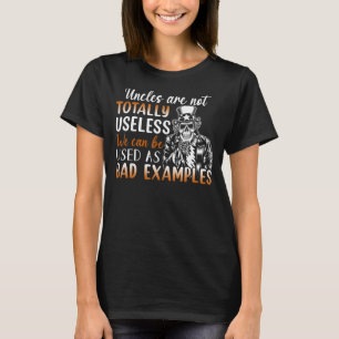Camiseta Los tíos no son del todo inútiles. Usamos un mal e