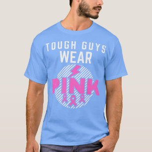 Camiseta Los tipos duros usan armas de cáncer de mama con c