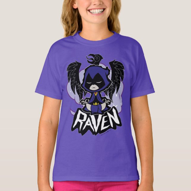 Camiseta ¡Los titanes adolescentes se van! | Ataque Raven (Anverso)