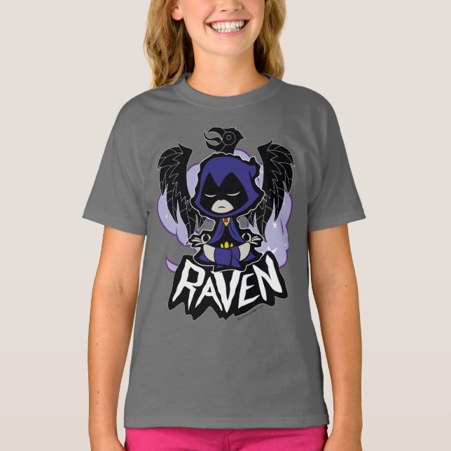Camiseta ¡Los titanes adolescentes se van! | Ataque Raven (Anverso)