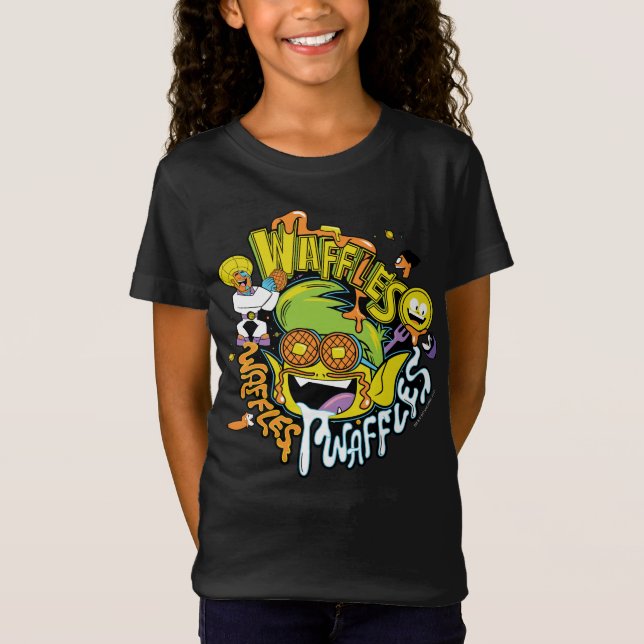 Camiseta ¡Los titanes adolescentes se van! | Beast Boy Waff (Anverso)