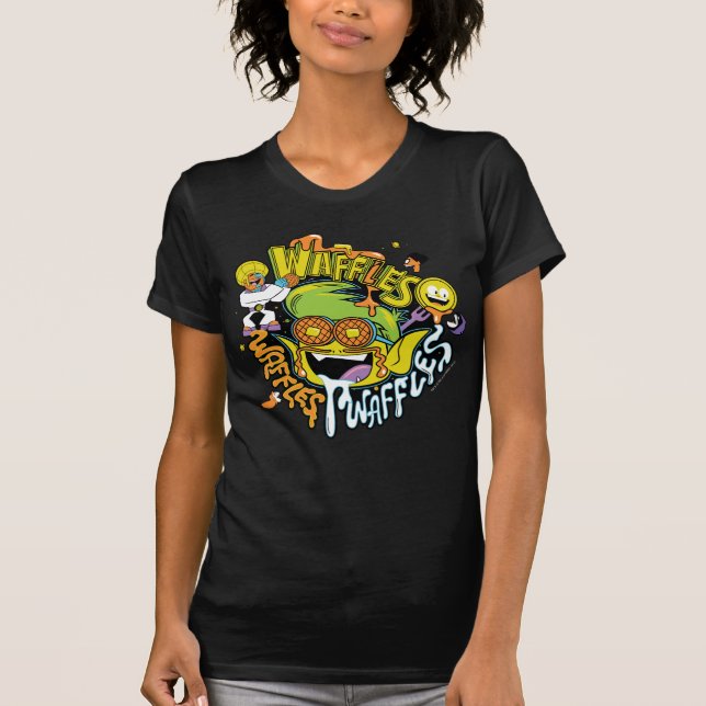 Camiseta ¡Los titanes adolescentes se van! | Beast Boy Waff (Anverso)