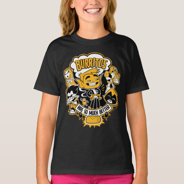 Camiseta ¡Los titanes adolescentes se van! | Bebe Boy "Los  (Anverso)