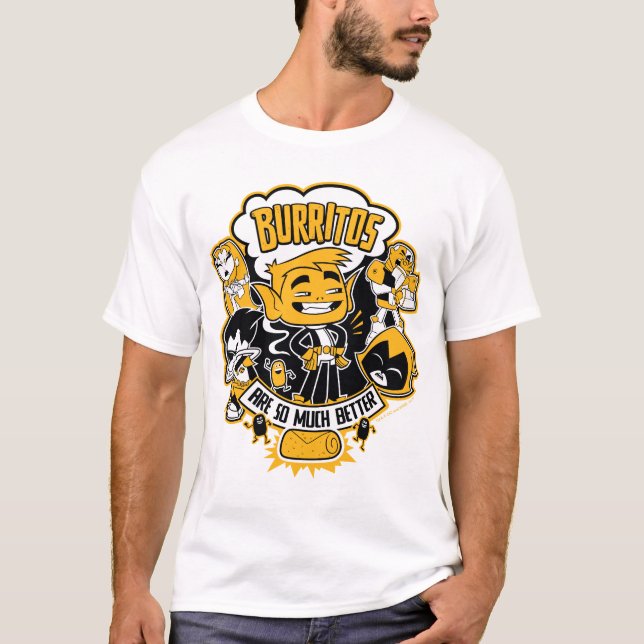Camiseta ¡Los titanes adolescentes se van! | Bebe Boy "Los  (Anverso)