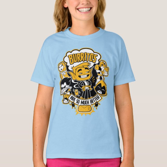 Camiseta ¡Los titanes adolescentes se van! | Bebe Boy "Los  (Anverso)
