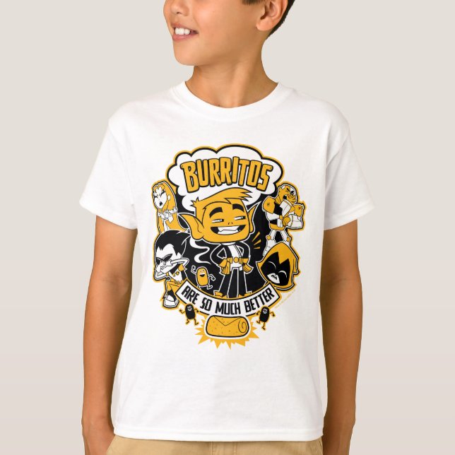 Camiseta ¡Los titanes adolescentes se van! | Bebe Boy "Los  (Anverso)