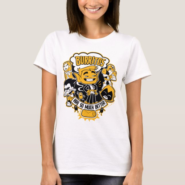 Camiseta ¡Los titanes adolescentes se van! | Bebe Boy "Los  (Anverso)