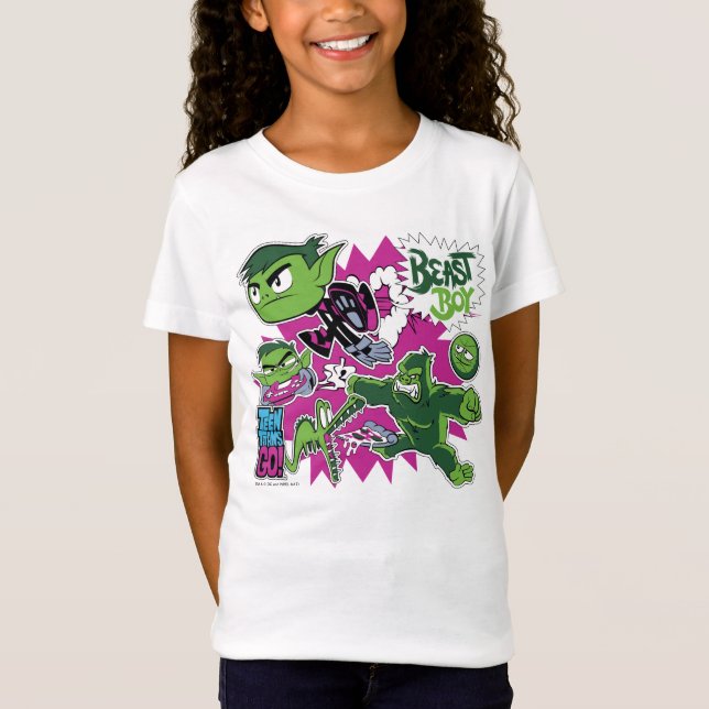Camiseta ¡Los titanes adolescentes se van! | Becas de besti (Anverso)