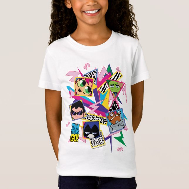 Camiseta ¡Los titanes adolescentes se van! | Collage de gru (Anverso)