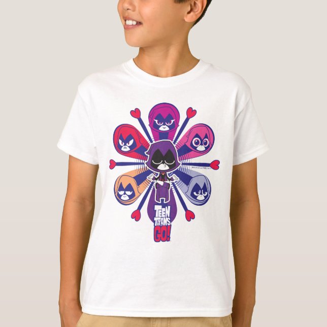 Camiseta ¡Los titanes adolescentes se van! | Emoticlones de (Anverso)