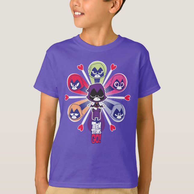 Camiseta ¡Los titanes adolescentes se van! | Emoticlones de (Anverso)