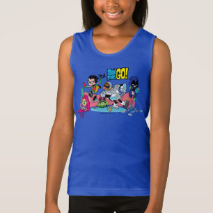 Camiseta ¡Los titanes adolescentes se van! Enfoques monst