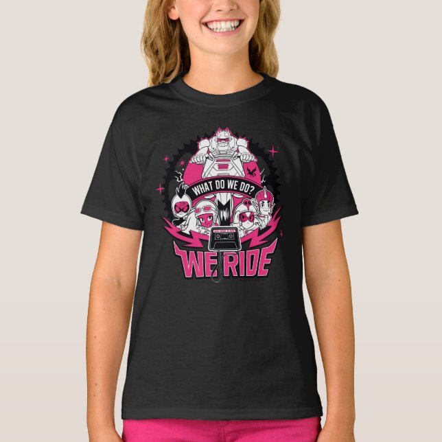 Camiseta ¡Los titanes adolescentes se van! | Gráfico "We Ri (Anverso)