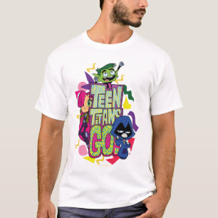 Camiseta ¡Los titanes adolescentes se van! Logo de "Chica
