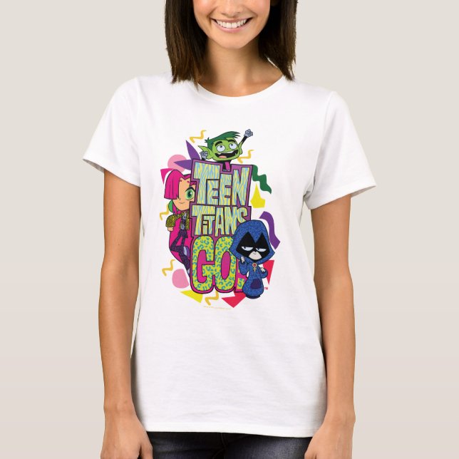 Camiseta ¡Los titanes adolescentes se van! | Logo de "Chica (Anverso)