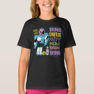Camiseta ¡Los titanes adolescentes se van! Rap Cyborg Bur