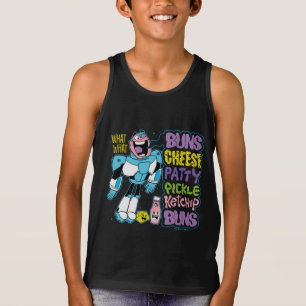 Camiseta ¡Los titanes adolescentes se van! Rap Cyborg Bur