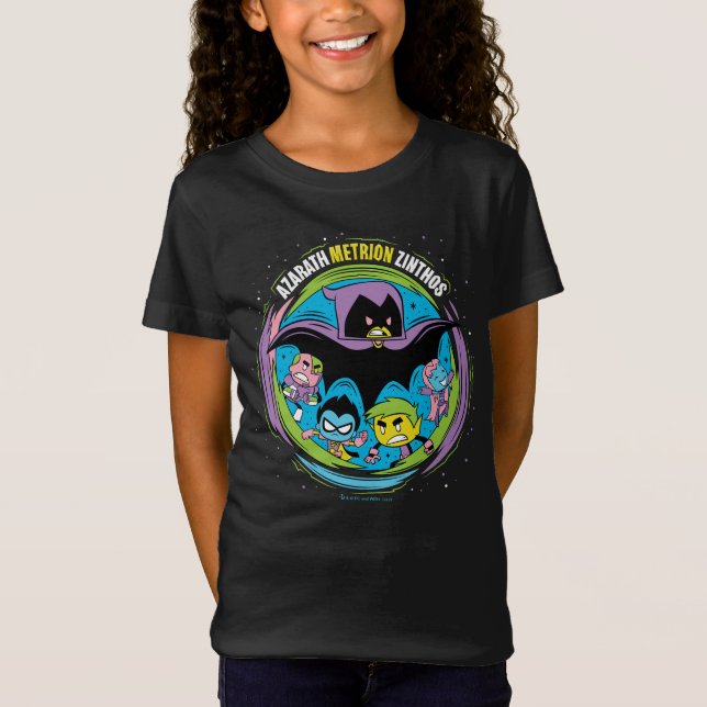 Camiseta ¡Los titanes adolescentes se van! | Raven "Azarath (Anverso)