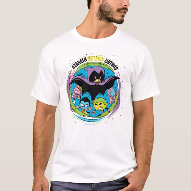 Camiseta ¡Los titanes adolescentes se van! | Raven "Azarath (Anverso)