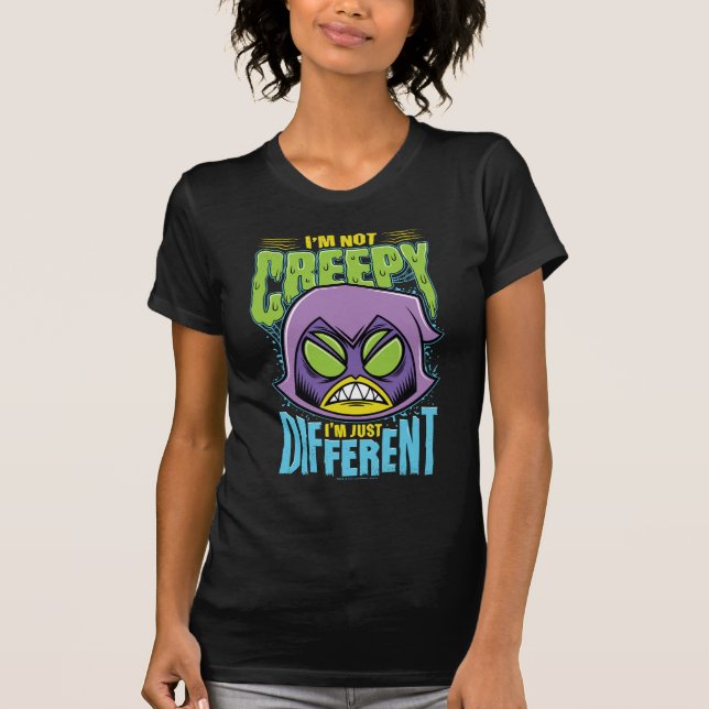 Camiseta ¡Los titanes adolescentes se van! | Raven "No me a (Anverso)