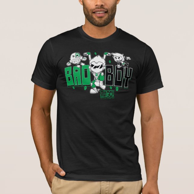 Camiseta ¡Los titanes adolescentes se van! | Robin "Bad Boy (Anverso)