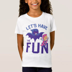 Camiseta ¡Los titanes adolescentes se van!   Starfire & Rav
