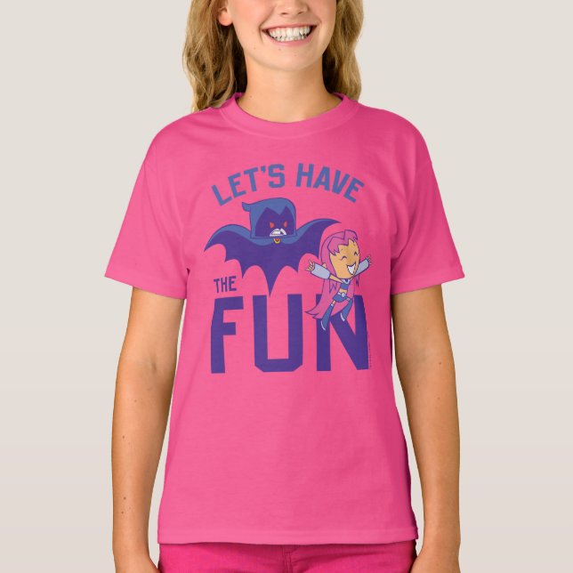 Camiseta ¡Los titanes adolescentes se van! | Starfire & Rav (Anverso)