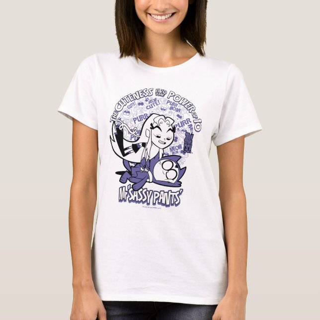 Camiseta ¡Los titanes adolescentes se van! | Starfire y Mr  (Anverso)
