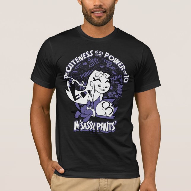 Camiseta ¡Los titanes adolescentes se van! | Starfire y Mr  (Anverso)