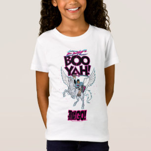 Camiseta ¡Los titanes adolescentes se van!   Warrior Cyborg