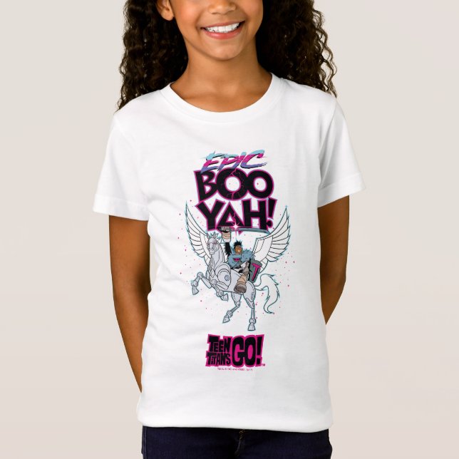 Camiseta ¡Los titanes adolescentes se van! | Warrior Cyborg (Anverso)
