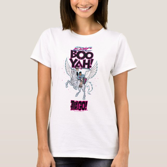 Camiseta ¡Los titanes adolescentes se van! | Warrior Cyborg (Anverso)