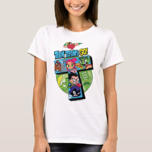 Camiseta ¡Los titanes adolescentes van! collage de la torr