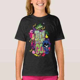 Camiseta ¡Los titanes adolescentes van! De los "logotipo
