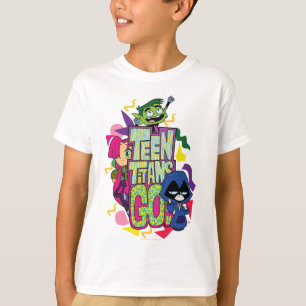 Camiseta ¡Los titanes adolescentes van! De los "logotipo
